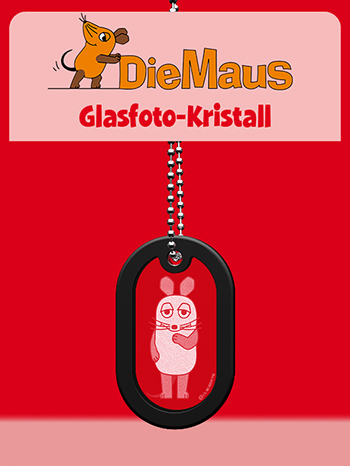Die Maus : Dog Tag mit Kette – Fanartikel von GALSFOTO.COM